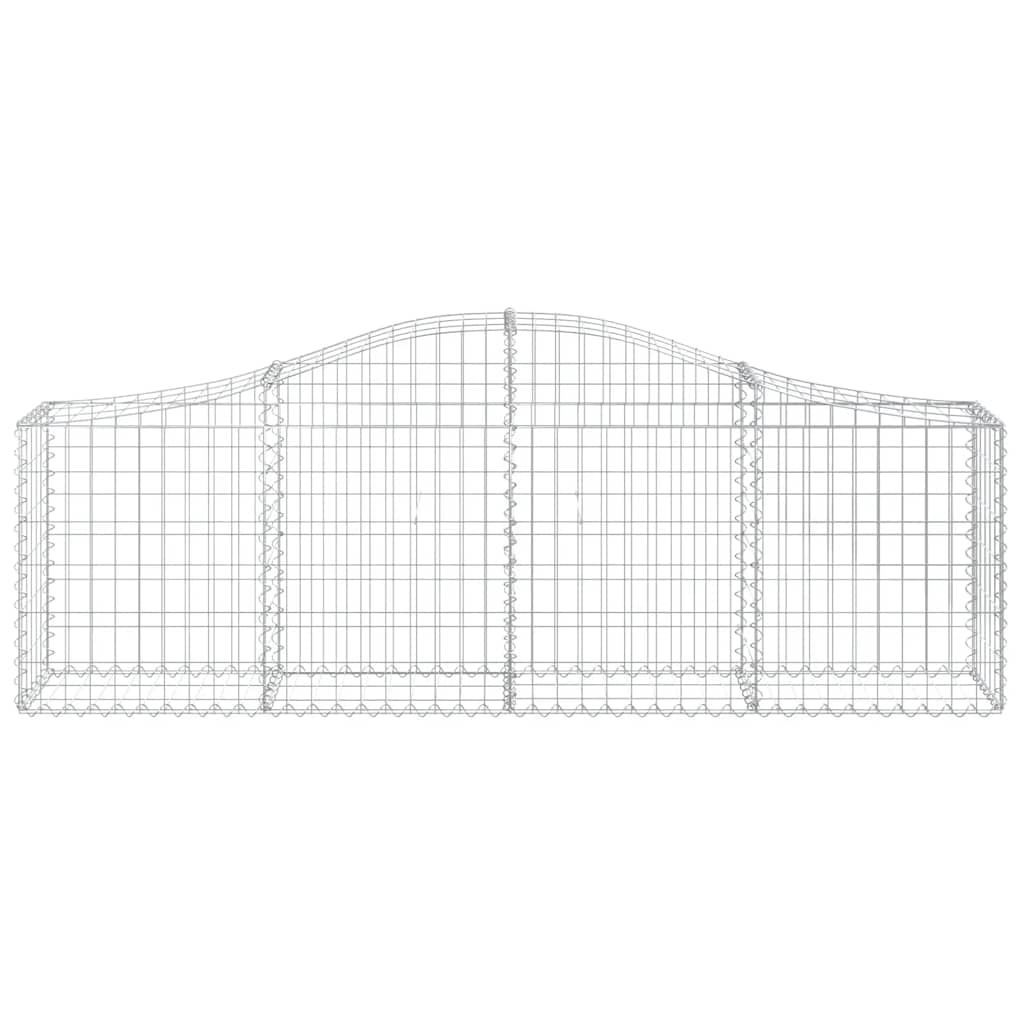 8720845559724_g_en_hd_2 vidaXL Arched Gabion Baskets 3 pcs 200x30x60/80 cm Galvanised Iron - Image 4