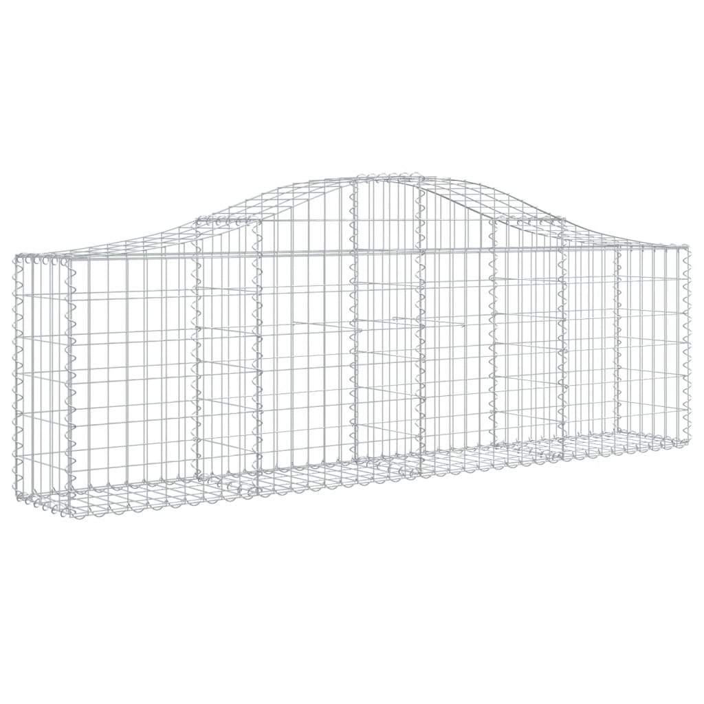 8720845559755_g_en_hd_1 vidaXL Arched Gabion Baskets 6 pcs 200x30x60/80 cm Galvanised Iron - Image 3