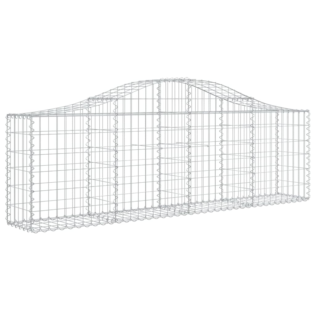 8720845559762_g_en_hd_1 vidaXL Arched Gabion Baskets 7 pcs 200x30x60/80 cm Galvanised Iron - Image 3
