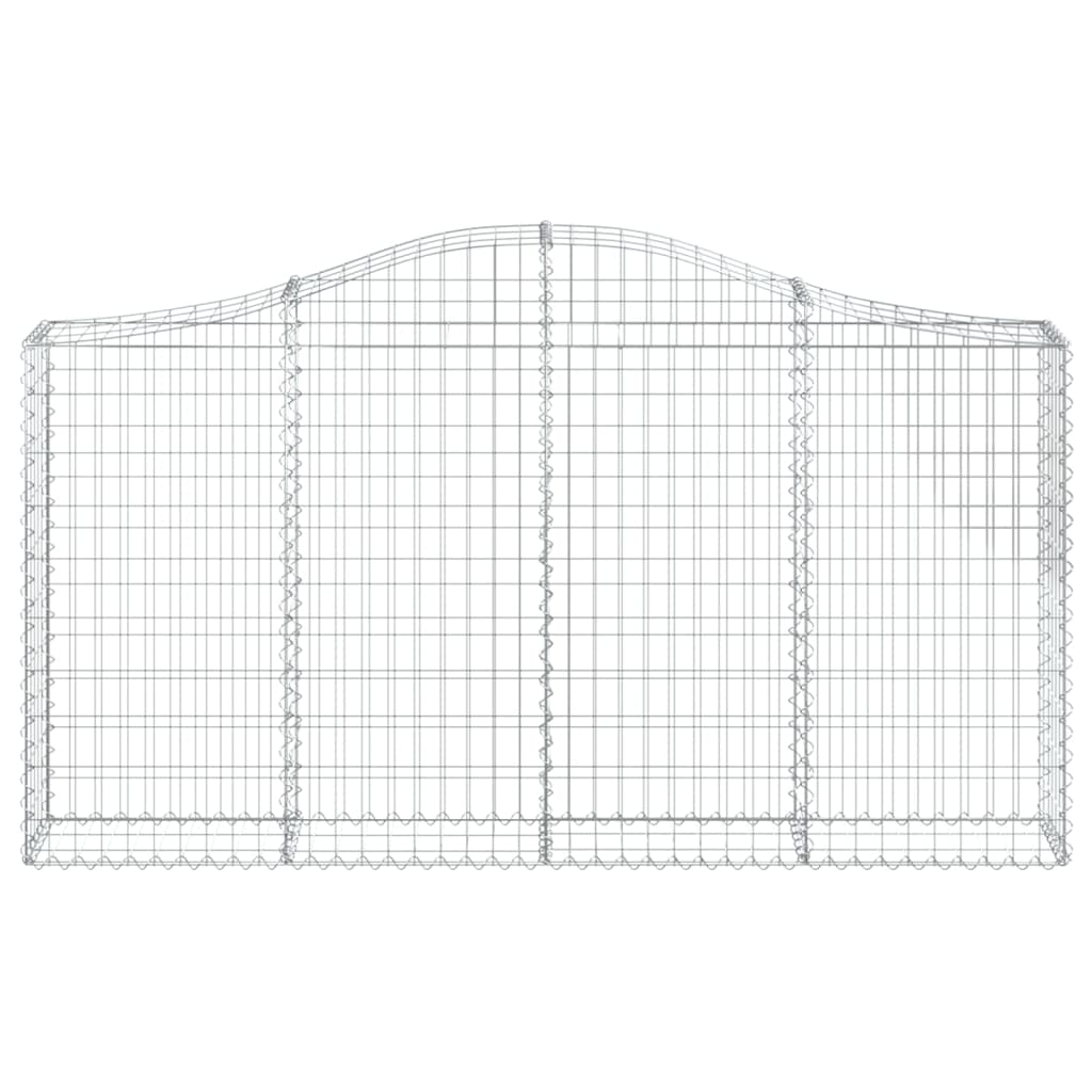 8720845560164_g_en_hd_2 vidaXL Arched Gabion Baskets 5 pcs 200x30x100/120 cm Galvanised Iron - Image 4