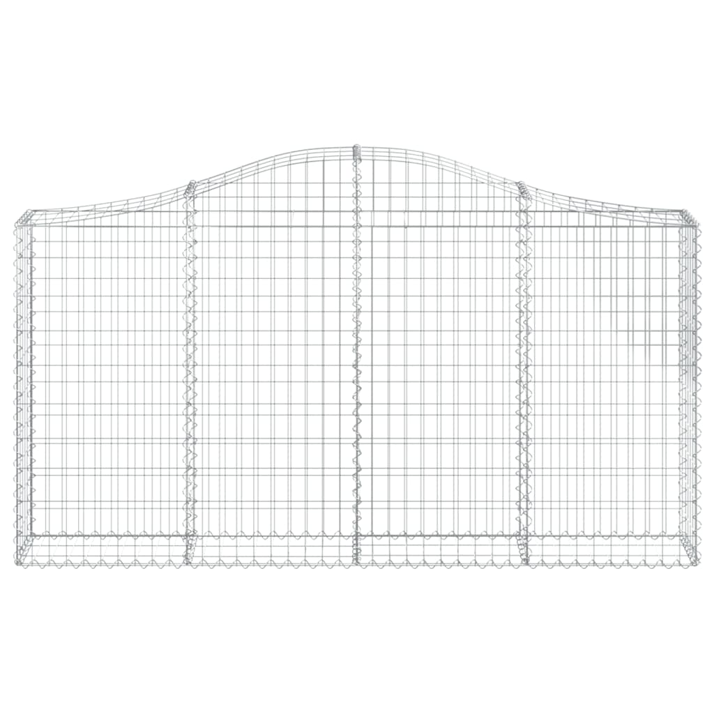 8720845560195_g_en_hd_2 vidaXL Arched Gabion Baskets 8 pcs 200x30x100/120 cm Galvanised Iron - Image 4