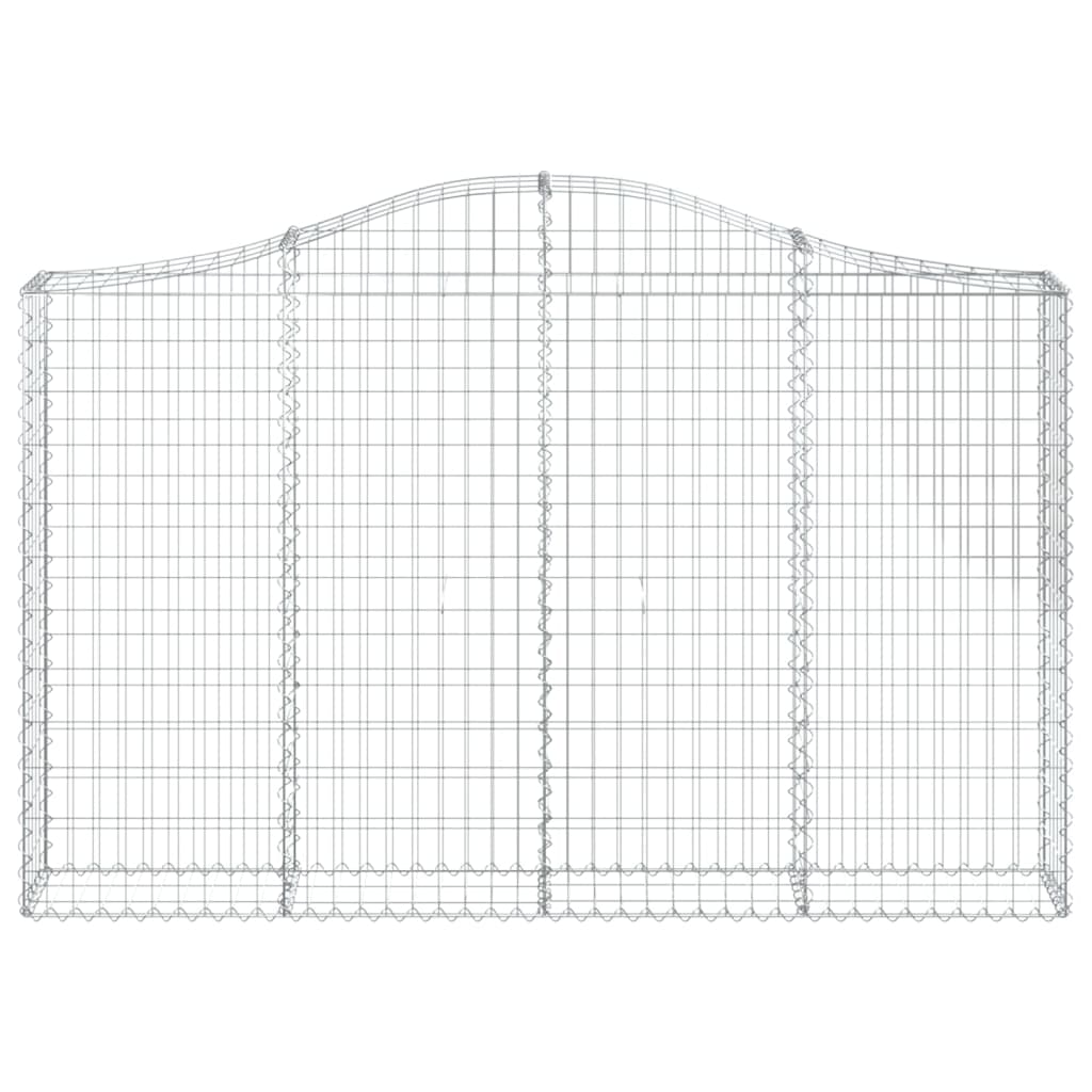 8720845560348_g_en_hd_2 vidaXL Arched Gabion Baskets 2 pcs 200x30x120/140 cm Galvanised Iron - Image 4