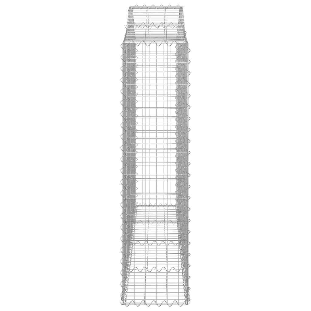 8720845560348_g_en_hd_3 vidaXL Arched Gabion Baskets 2 pcs 200x30x120/140 cm Galvanised Iron - Image 5