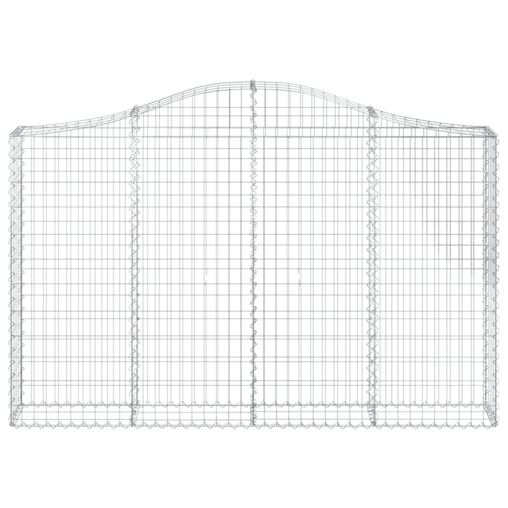 8720845560362_g_en_hd_2 vidaXL Arched Gabion Baskets 4 pcs 200x30x120/140 cm Galvanised Iron - Image 4