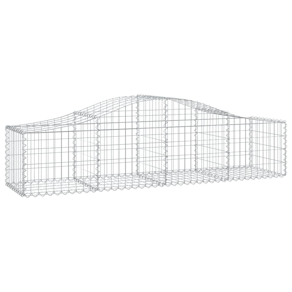 8720845561604_g_en_hd_1 vidaXL Arched Gabion Baskets 2 pcs 200x50x40/60 cm Galvanised Iron - Image 3