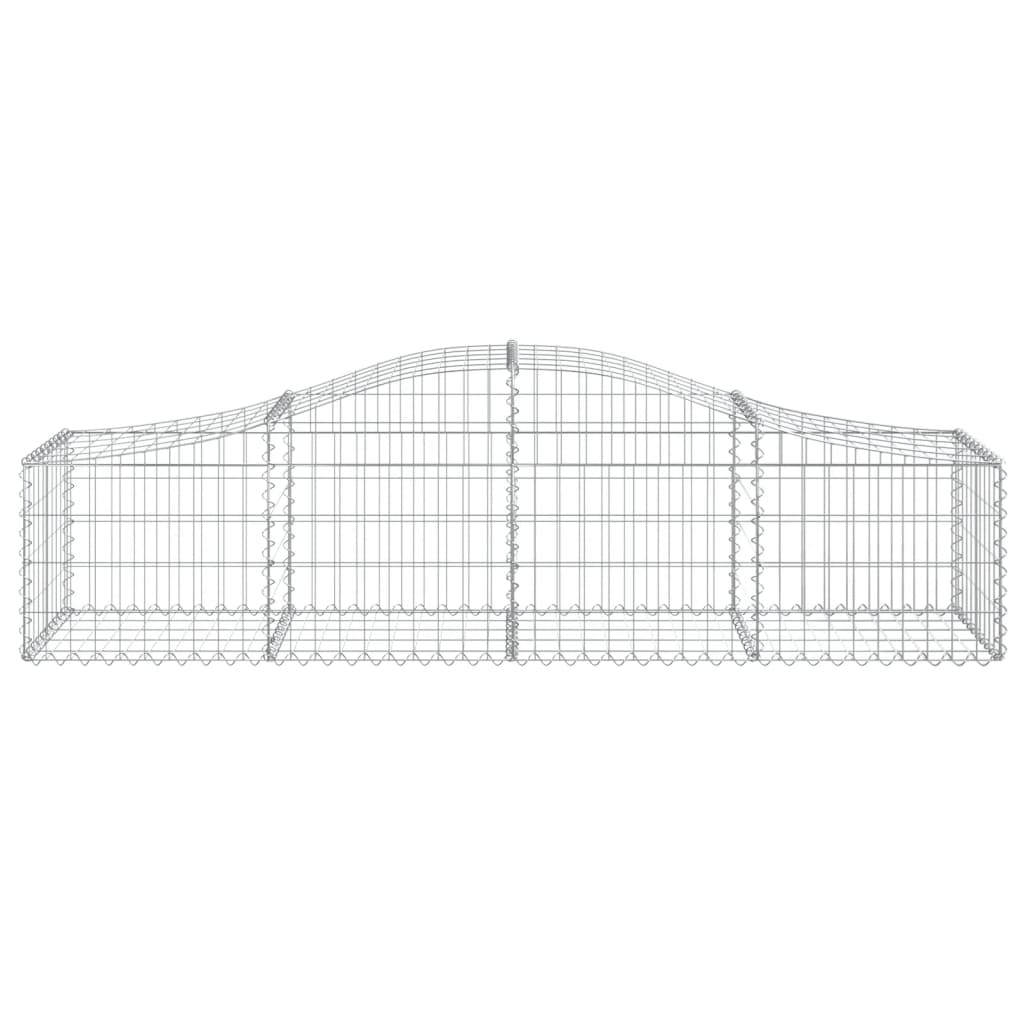 8720845561604_g_en_hd_2 vidaXL Arched Gabion Baskets 2 pcs 200x50x40/60 cm Galvanised Iron - Image 4