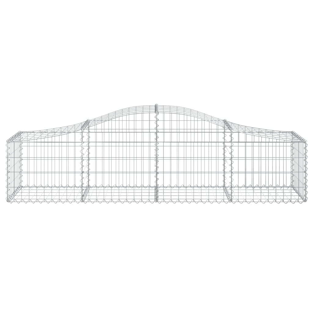 8720845561611_g_en_hd_2 vidaXL Arched Gabion Baskets 3 pcs 200x50x40/60 cm Galvanised Iron - Image 4