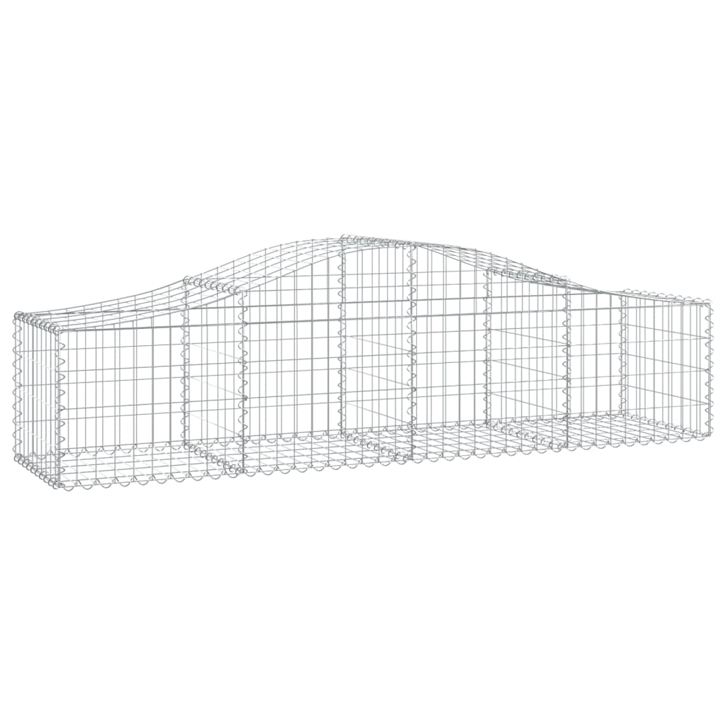 8720845561642_g_en_hd_1 vidaXL Arched Gabion Baskets 6 pcs 200x50x40/60 cm Galvanised Iron - Image 3