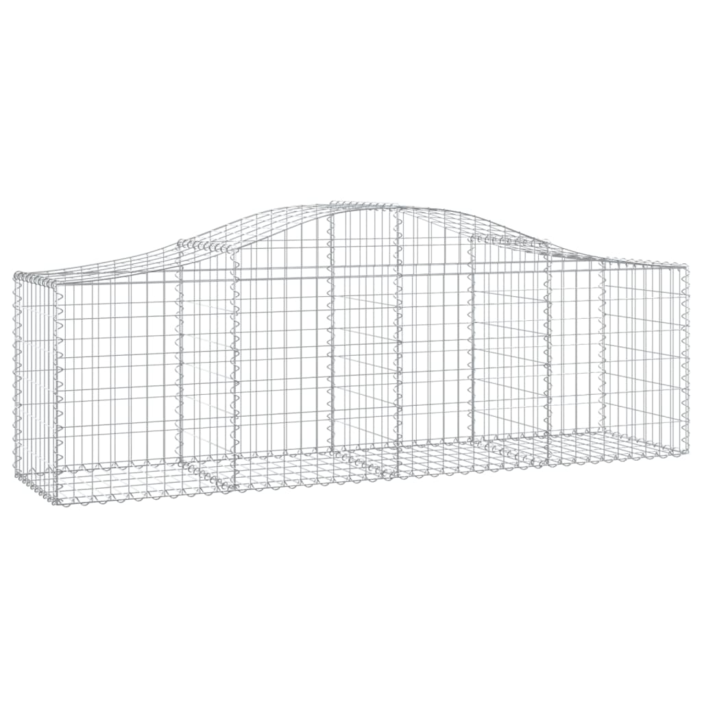 8720845561833_g_en_hd_1 vidaXL Arched Gabion Baskets 4 pcs 200x50x60/80 cm Galvanised Iron - Image 3