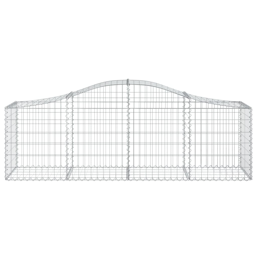 8720845561888_g_en_hd_2 vidaXL Arched Gabion Baskets 9 pcs 200x50x60/80 cm Galvanised Iron - Image 4