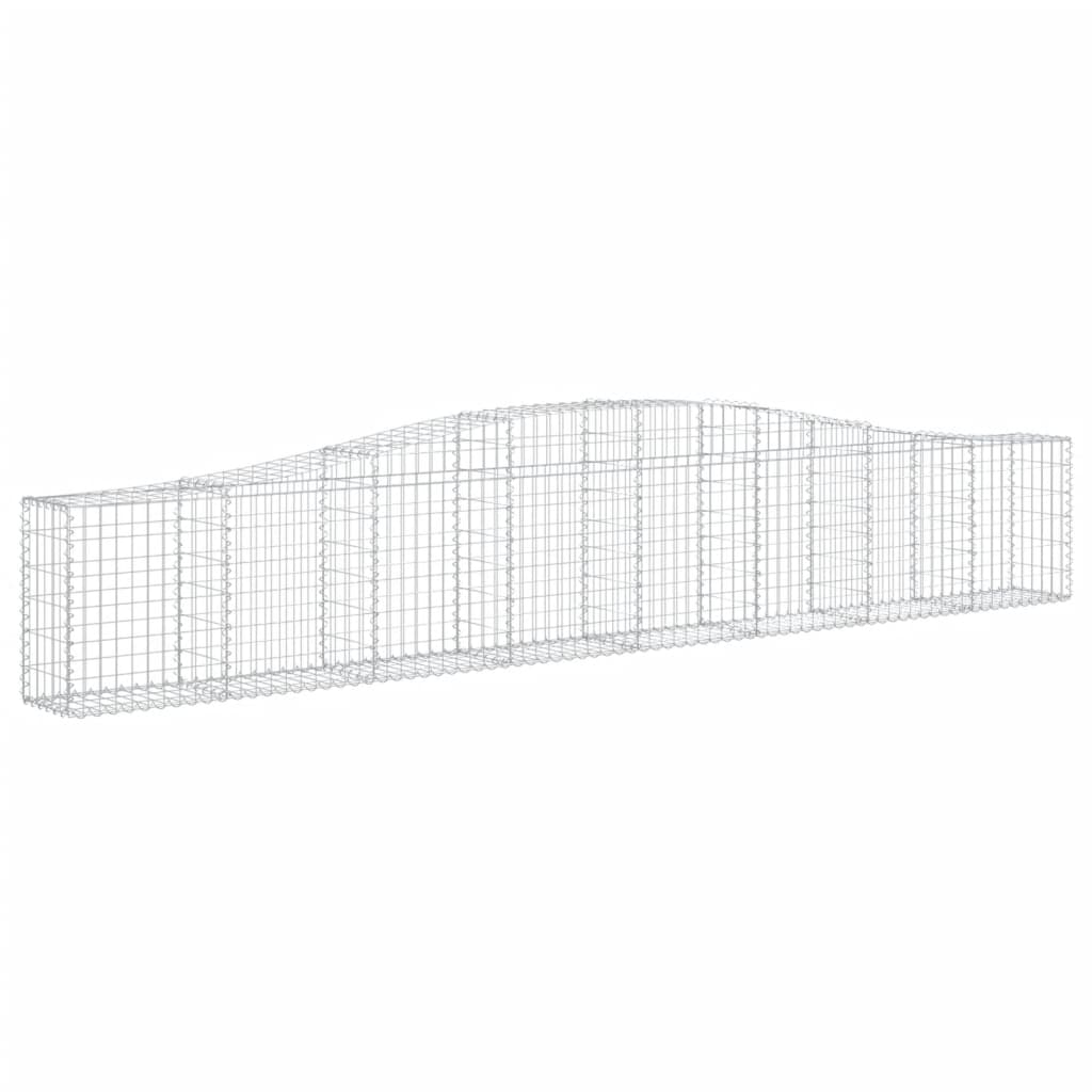 8720845563851_g_en_hd_1 vidaXL Arched Gabion Baskets 4 pcs 400x30x60/80 cm Galvanised Iron - Image 3