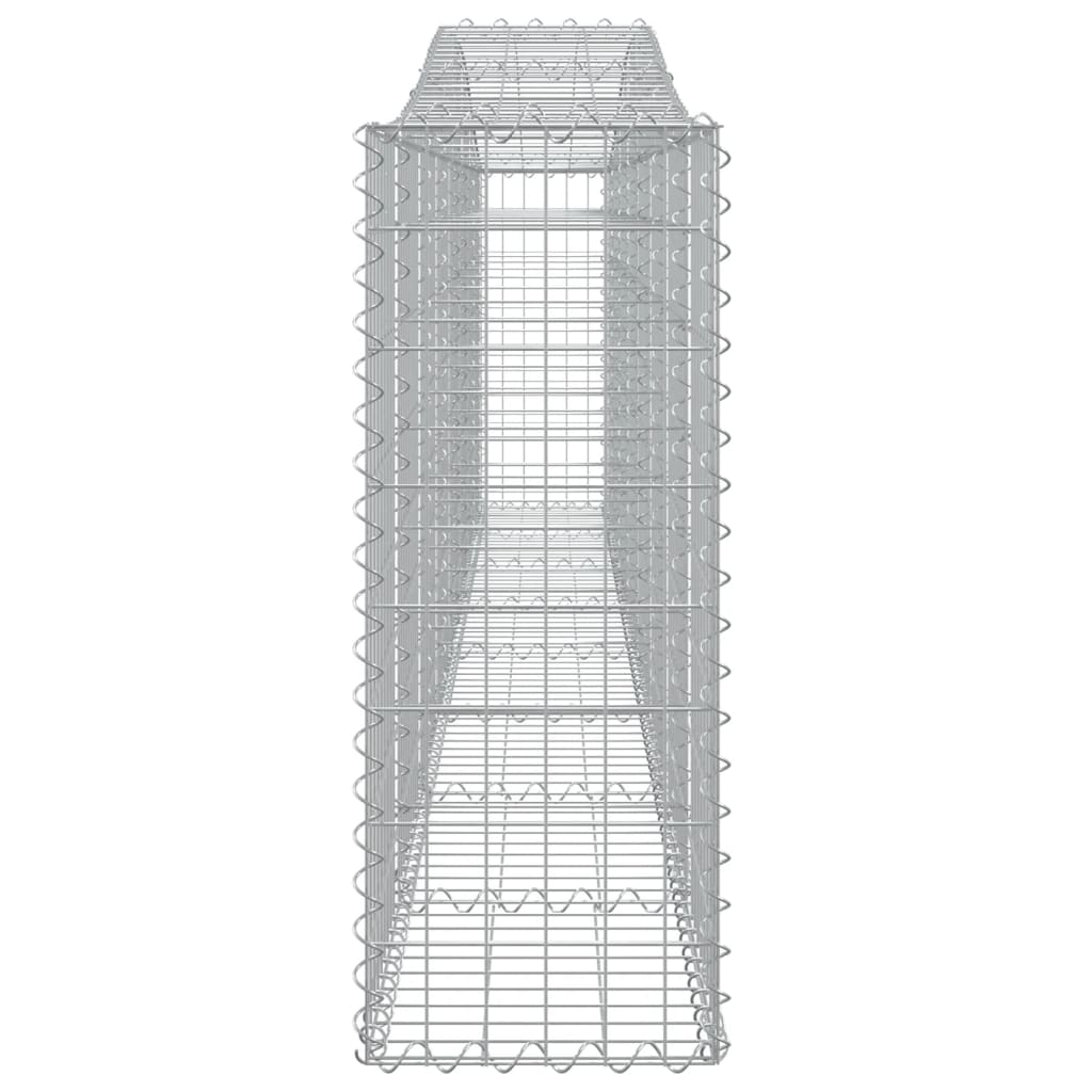 8720845563974_g_en_hd_3 vidaXL Arched Gabion Baskets 3 pcs 400x30x80/100 cm Galvanised Iron - Image 5