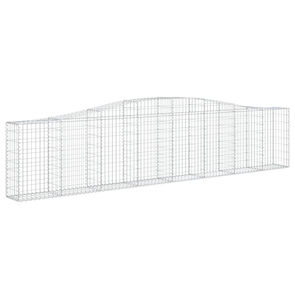 8720845564001_g_en_hd_1 vidaXL Arched Gabion Baskets 6 pcs 400x30x80/100 cm Galvanised Iron - Image 3