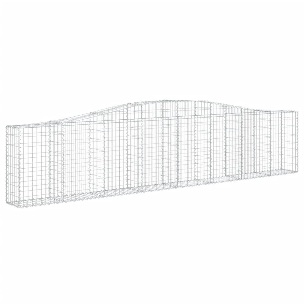8720845564025_g_en_hd_1 vidaXL Arched Gabion Baskets 8 pcs 400x30x80/100 cm Galvanised Iron - Image 3