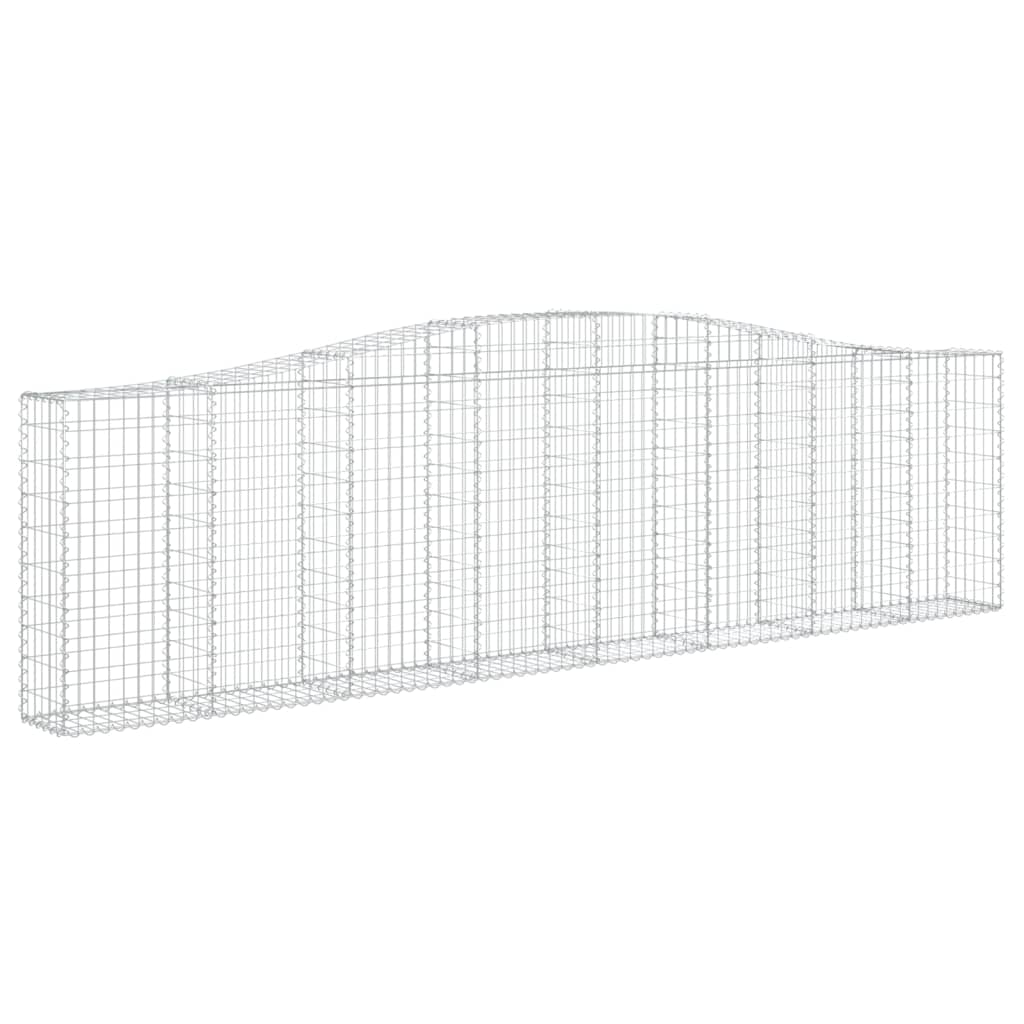 8720845564100_g_en_hd_1 vidaXL Arched Gabion Baskets 3 pcs 400x30x100/120 cm Galvanised Iron - Image 3