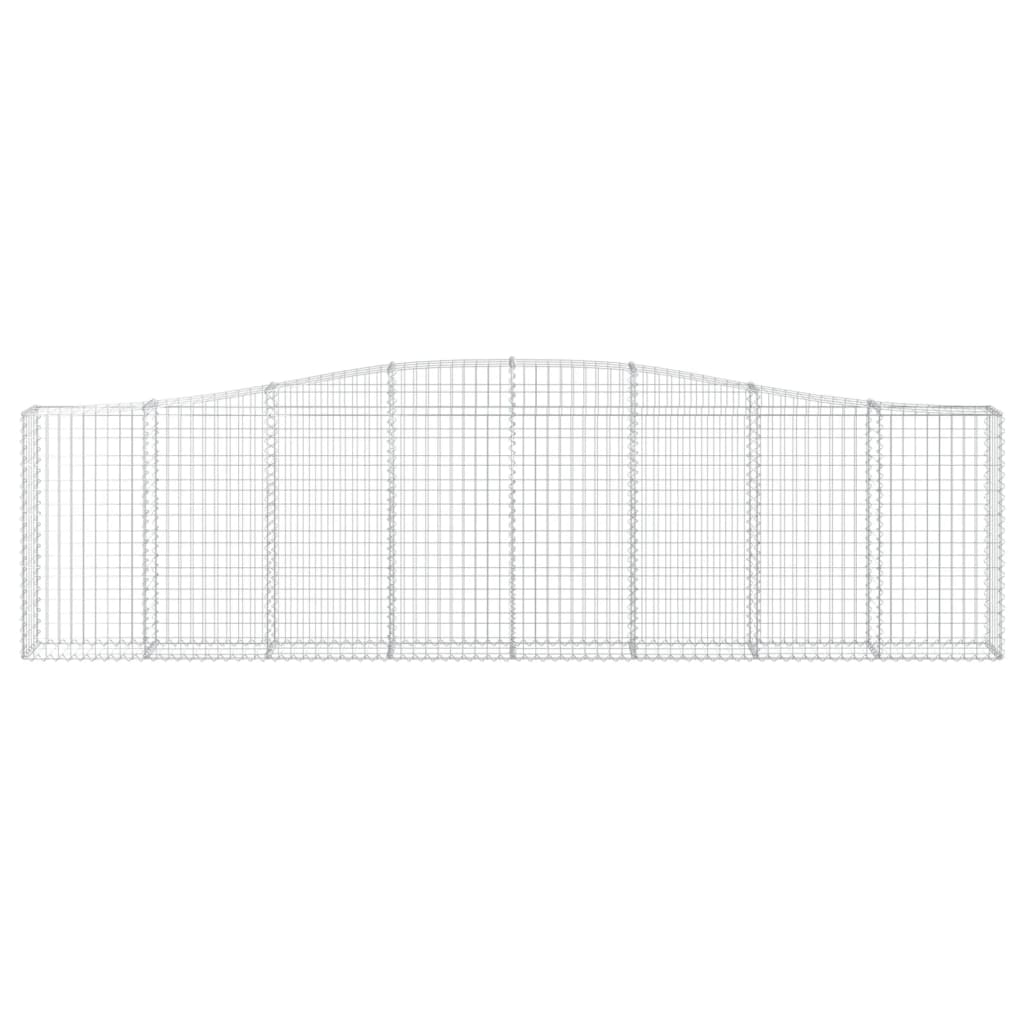8720845564117_g_en_hd_2 vidaXL Arched Gabion Baskets 4 pcs 400x30x100/120 cm Galvanised Iron - Image 4