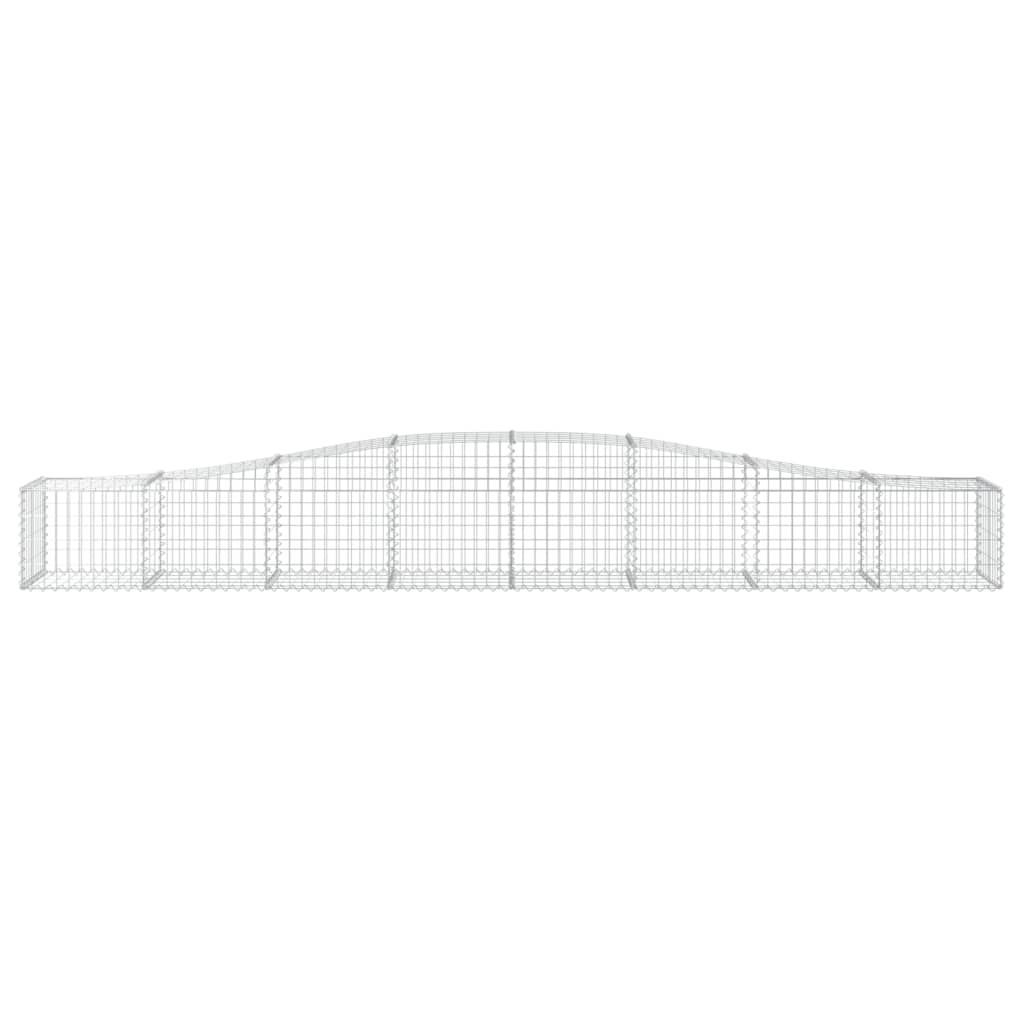 8720845565008_g_en_hd_2 vidaXL Arched Gabion Baskets 2 pcs 400x50x40/60 cm Galvanised Iron - Image 4