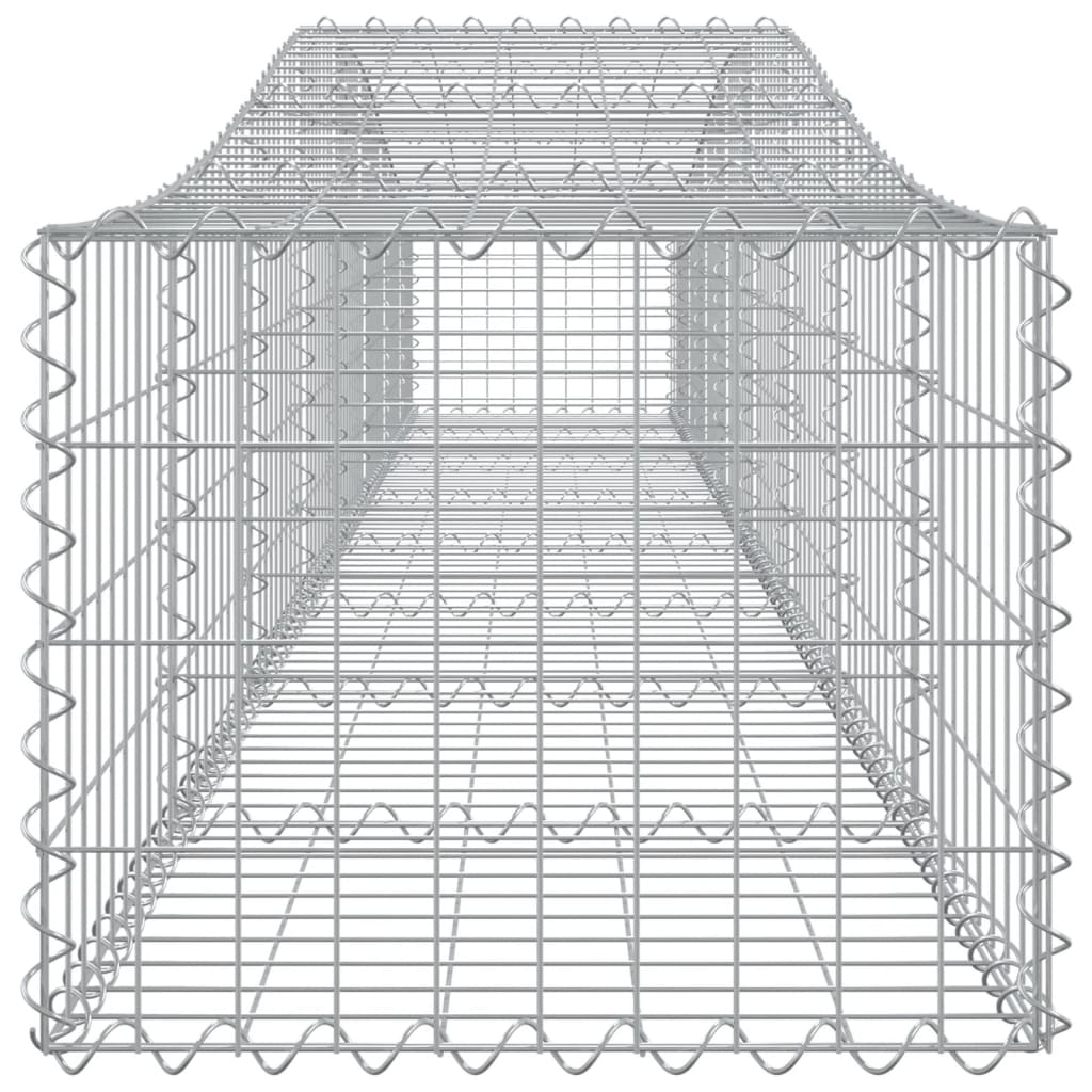 8720845565008_g_en_hd_3 vidaXL Arched Gabion Baskets 2 pcs 400x50x40/60 cm Galvanised Iron - Image 5