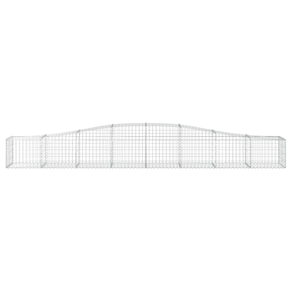8720845565015_g_en_hd_2 vidaXL Arched Gabion Baskets 3 pcs  400x50x40/60 cm Galvanised Iron - Image 4