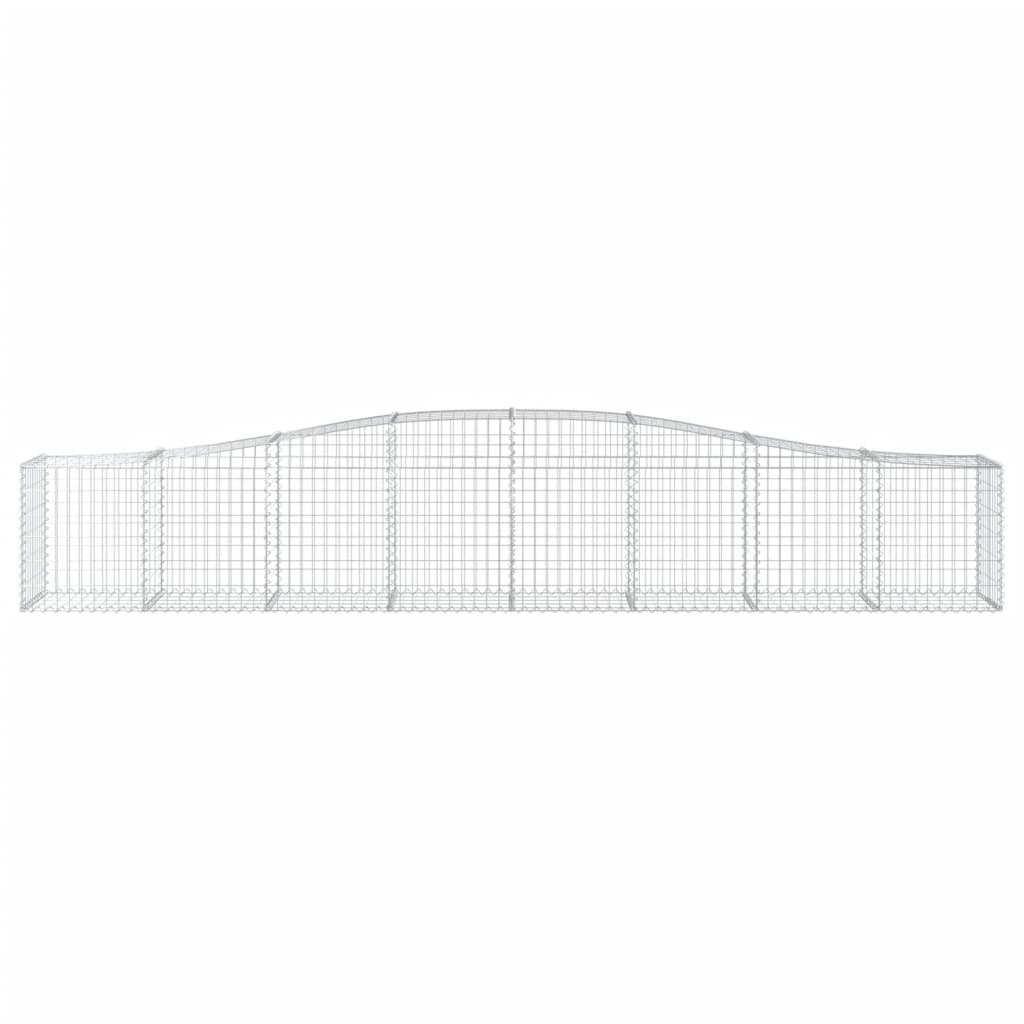 8720845565169_g_en_hd_2 vidaXL Arched Gabion Baskets 5 pcs 400x50x60/80 cm Galvanised Iron - Image 4