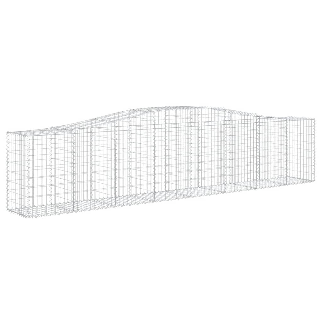 8720845565282_g_en_hd_1 vidaXL Arched Gabion Baskets 4 pcs 400x50x80/100 cm Galvanised Iron - Image 3