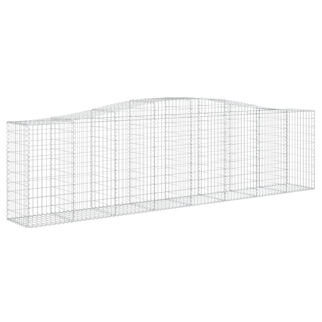 8720845565404_g_en_hd_1 vidaXL Arched Gabion Baskets 3 pcs  400x50x100/120 cm Galvanised Iron - Image 3