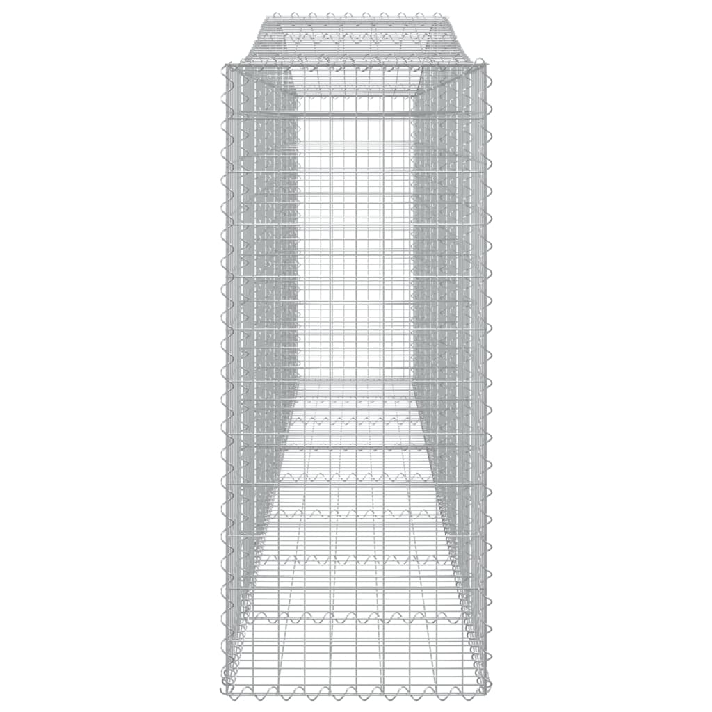 8720845565527_g_en_hd_3 vidaXL Arched Gabion Baskets 2 pcs 400x50x120/140 cm  Galvanised Iron - Image 5