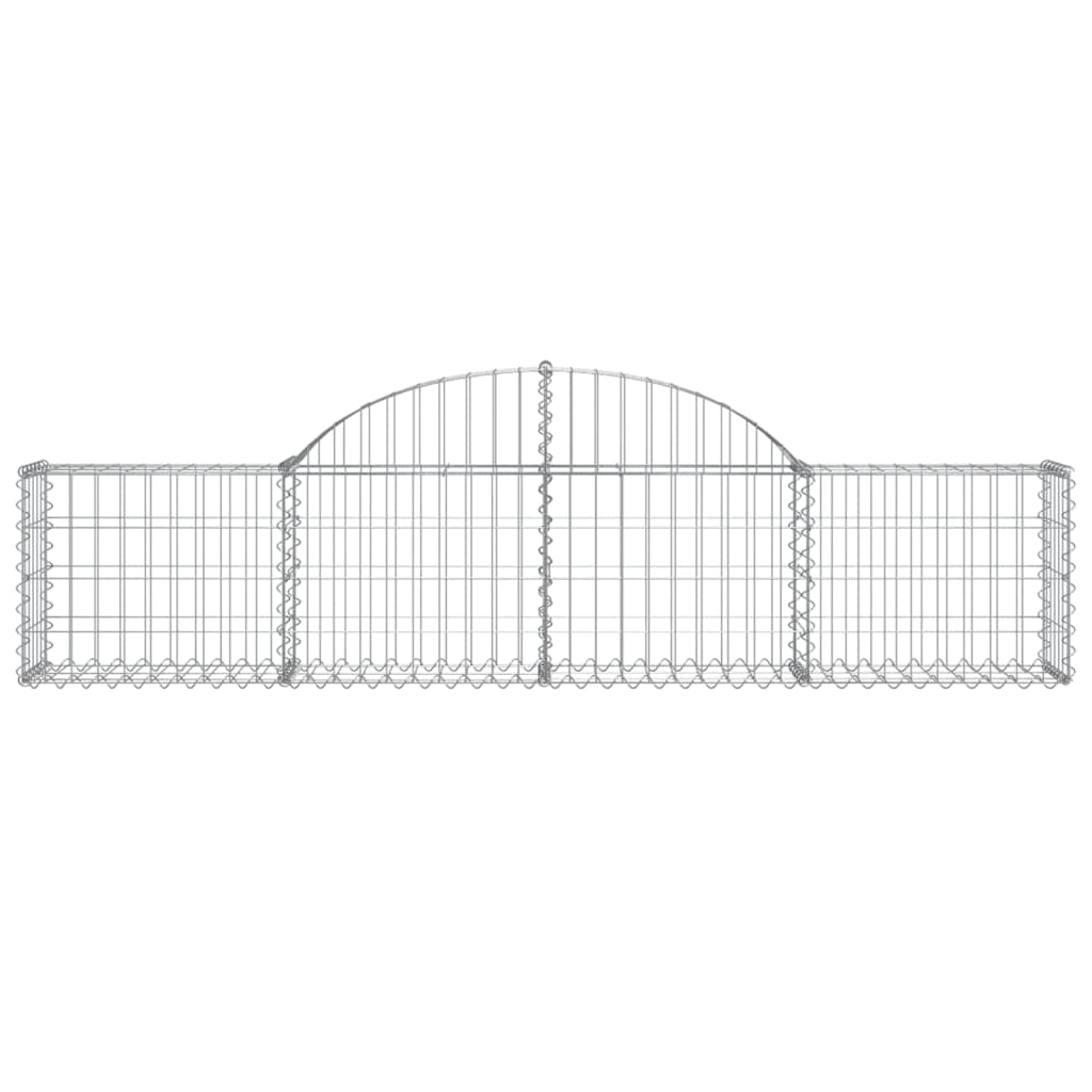 8720845566302_g_en_hd_2 vidaXL Arched Gabion Baskets 2 pcs 200x30x40/60 cm Galvanised Iron - Image 4