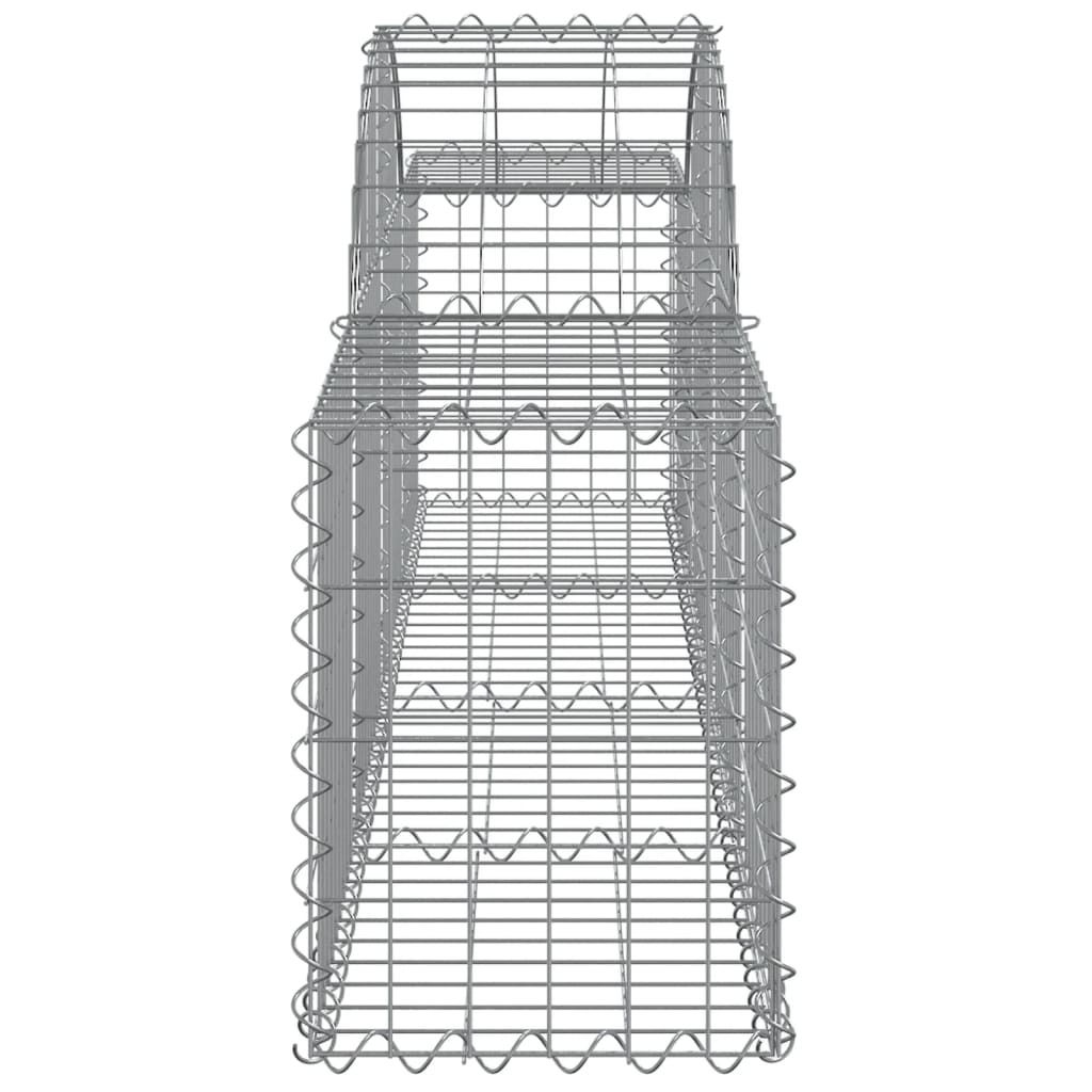 8720845566319_g_en_hd_3 vidaXL Arched Gabion Baskets 3 pcs 200x30x40/60 cm Galvanised Iron - Image 5