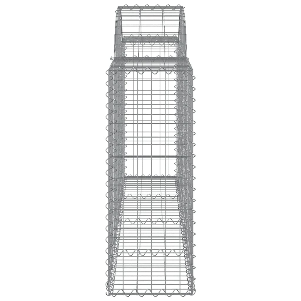 8720845566746_g_en_hd_3 vidaXL Arched Gabion Baskets 4 pcs 200x30x80/100 cm Galvanised Iron - Image 5