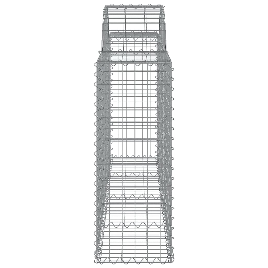 8720845566760_g_en_hd_3 vidaXL Arched Gabion Baskets 6 pcs 200x30x80/100 cm Galvanised Iron - Image 5