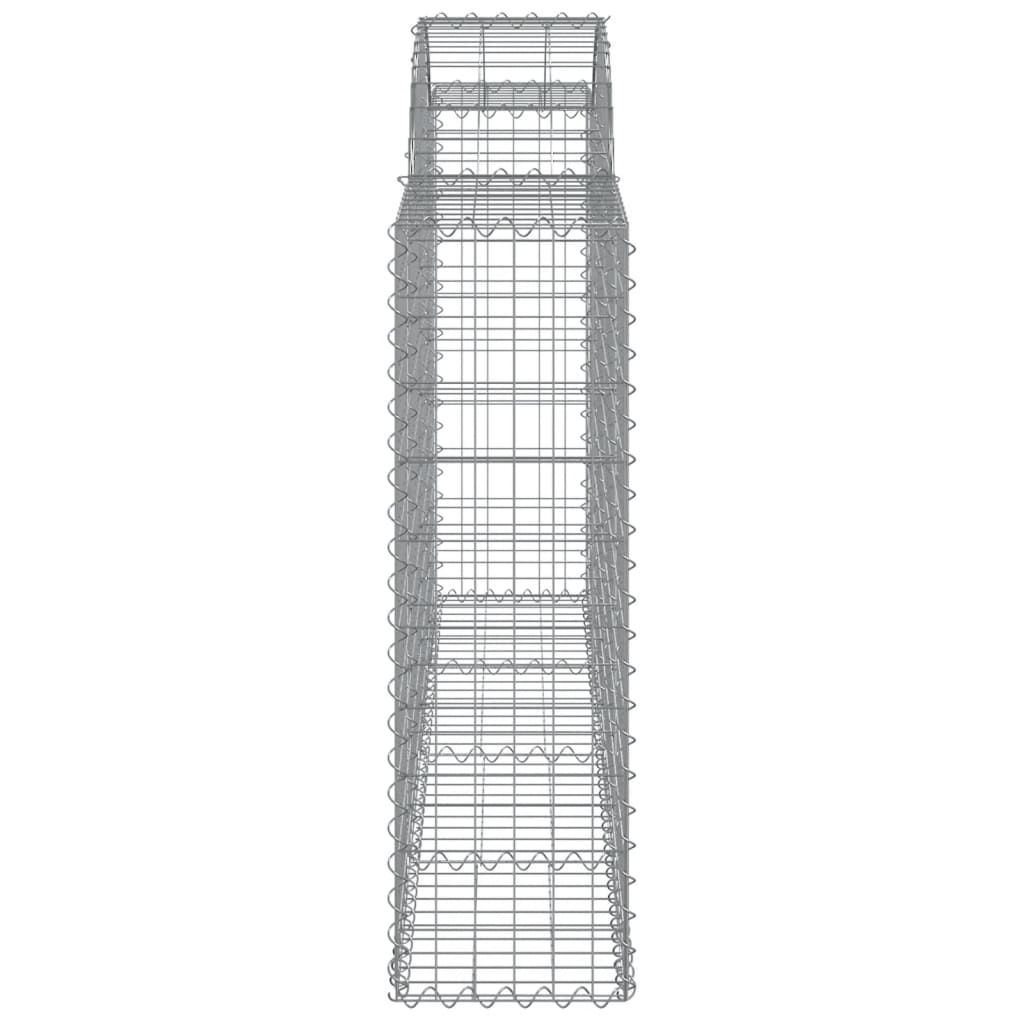 8720845566937_g_en_hd_3 vidaXL Arched Gabion Baskets 2 pcs 200x30x100/120 cm Galvanised Iron - Image 5