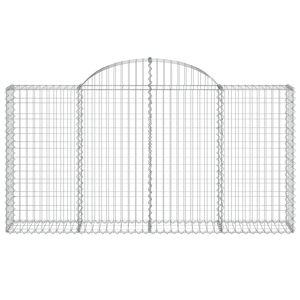 8720845566968_g_en_hd_2 vidaXL Arched Gabion Baskets 5 pcs 200x30x100/120 cm Galvanised Iron - Image 4