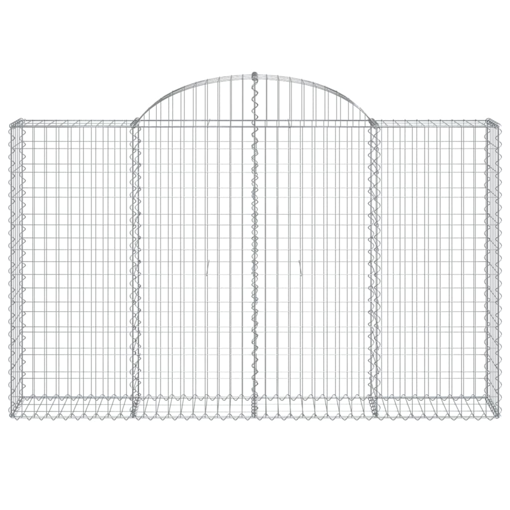 8720845567149_g_en_hd_2 vidaXL Arched Gabion Baskets 2 pcs 200x30x120/140 cm Galvanised Iron - Image 4