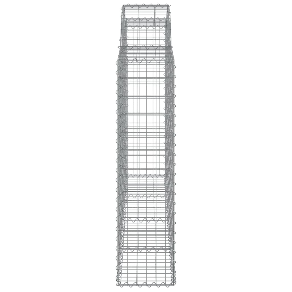 8720845567149_g_en_hd_3 vidaXL Arched Gabion Baskets 2 pcs 200x30x120/140 cm Galvanised Iron - Image 5