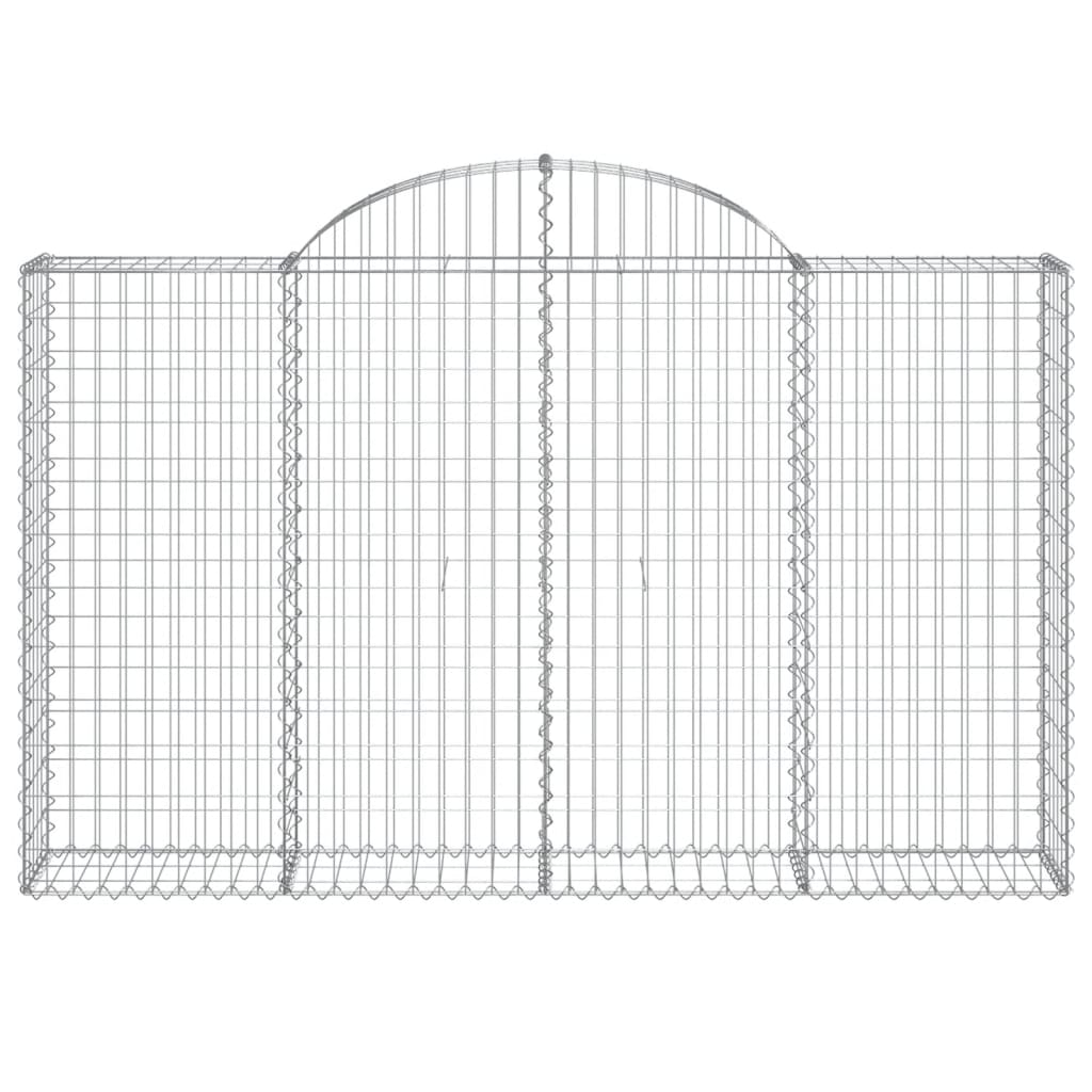 8720845567156_g_en_hd_2 vidaXL Arched Gabion Baskets 3 pcs 200x30x120/140 cm Galvanised Iron - Image 4