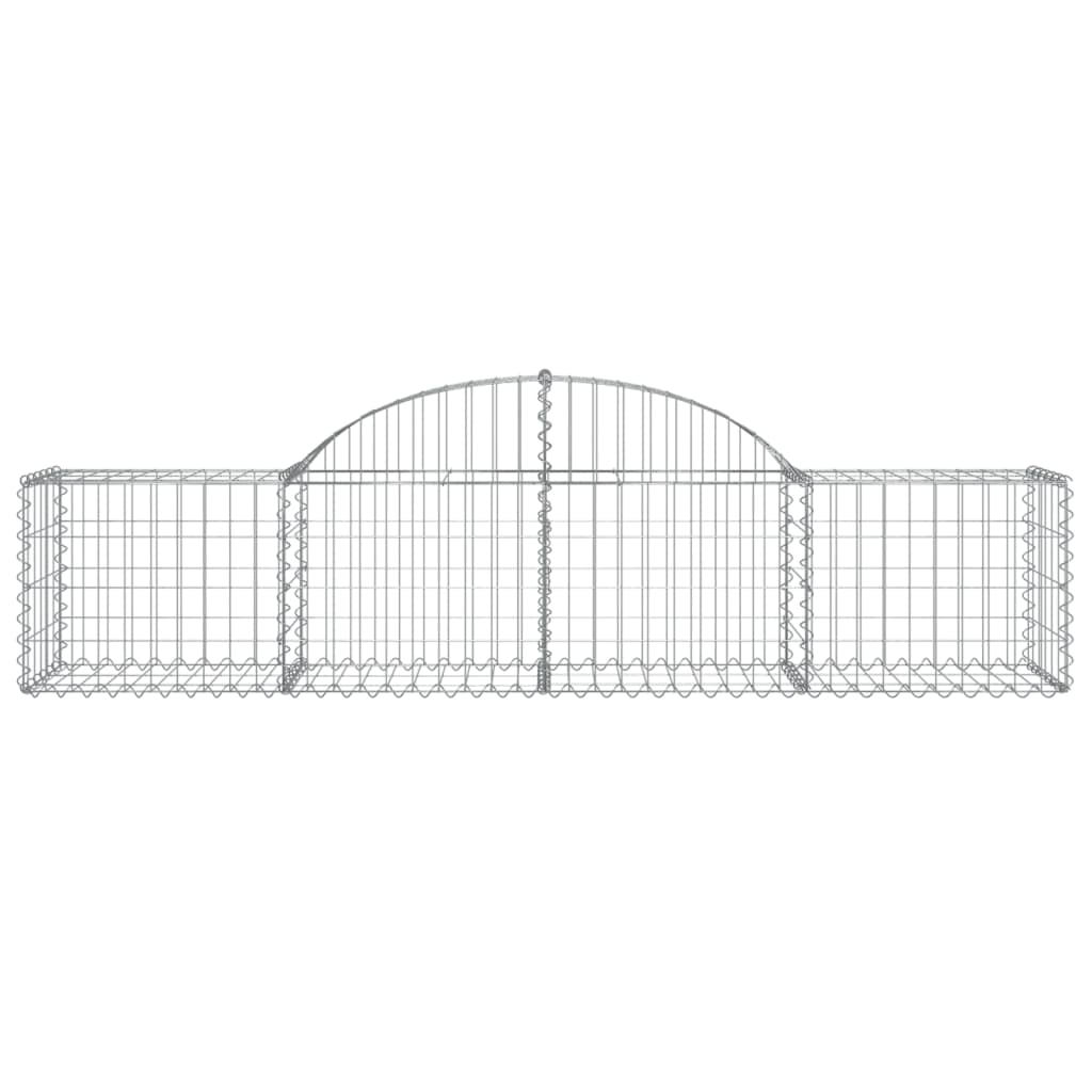 8720845568412_g_en_hd_2 vidaXL Arched Gabion Baskets 3 pcs 200x50x40/60 cm Galvanised Iron - Image 4