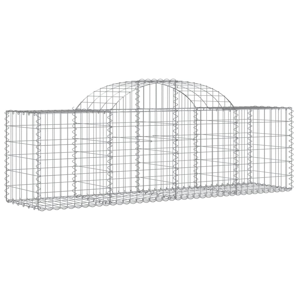 8720845568634_g_en_hd_1 vidaXL Arched Gabion Baskets 4 pcs 200x50x60/80 cm Galvanised Iron - Image 3
