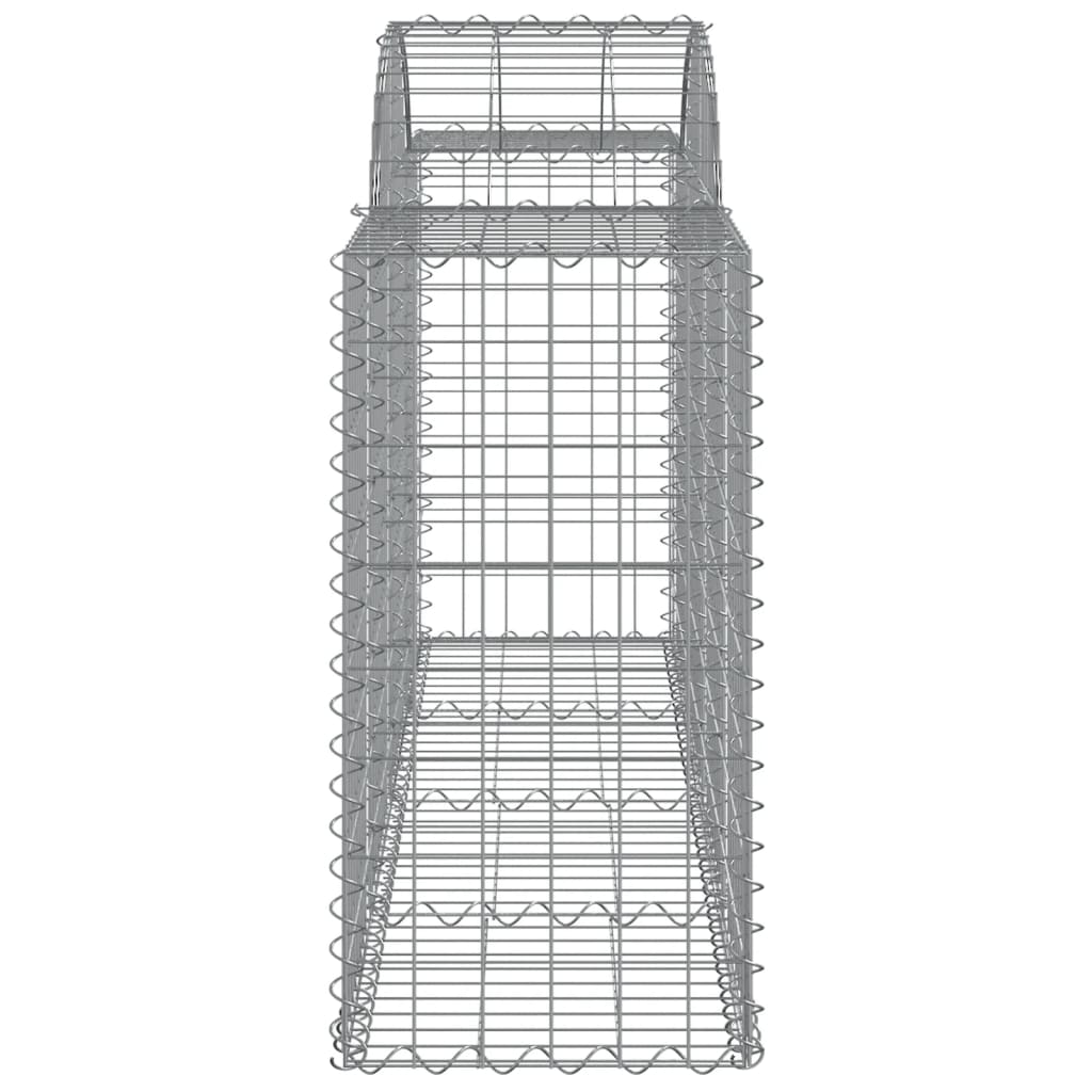 8720845568870_g_en_hd_3 vidaXL Arched Gabion Baskets 7 pcs 200x50x80/100 cm Galvanised Iron - Image 5