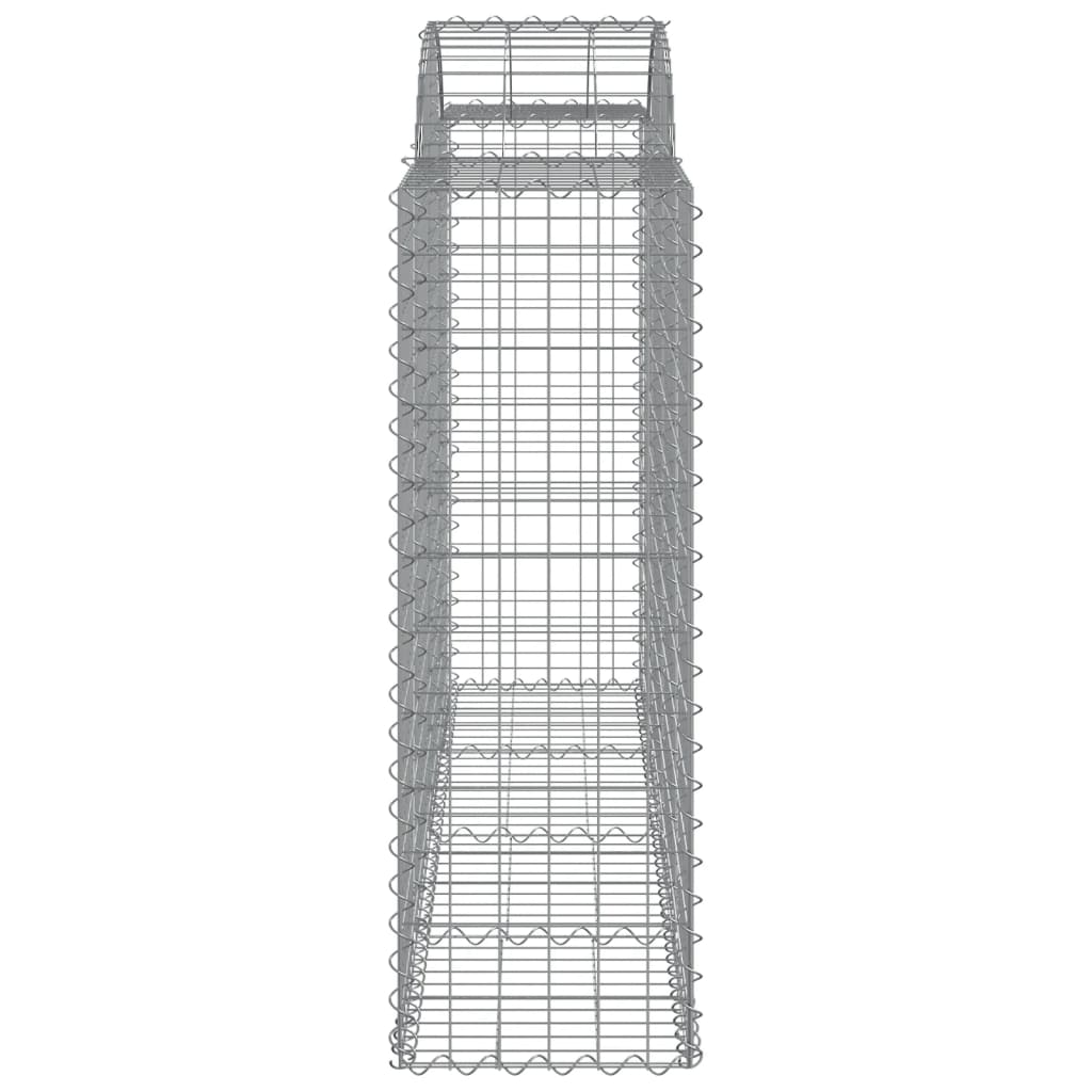 8720845569242_g_en_hd_3 vidaXL Arched Gabion Baskets 2 pcs 200x50x120/140 cm Galvanised Iron - Image 5