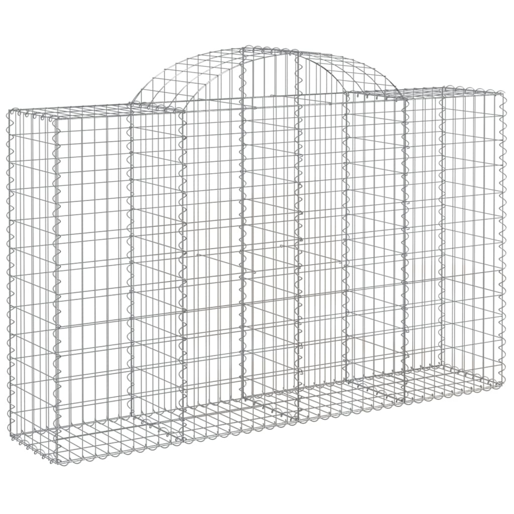 8720845569259_g_en_hd_1 vidaXL Arched Gabion Baskets 3 pcs 200x50x120/140 cm Galvanised Iron - Image 3