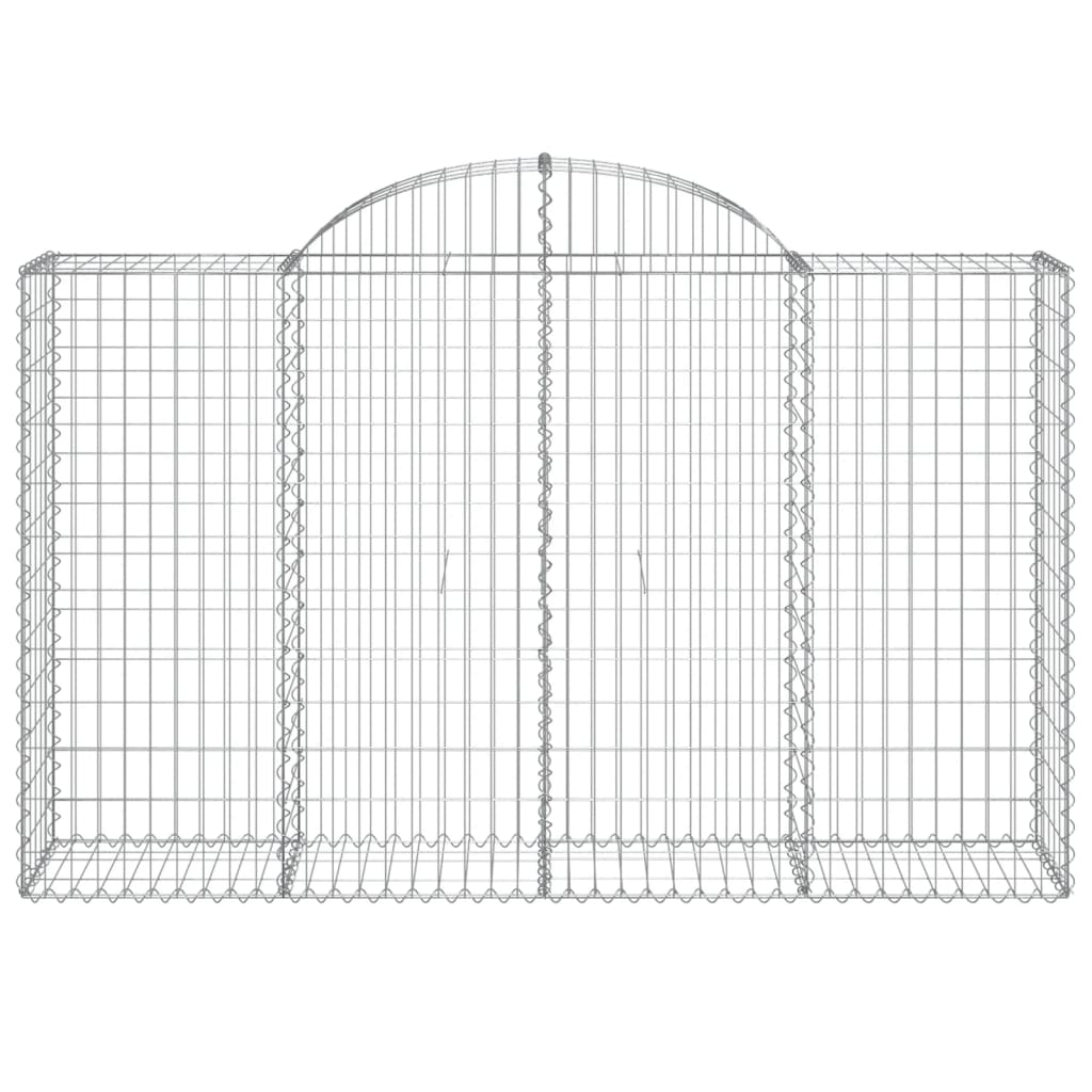 8720845569266_g_en_hd_2 vidaXL Arched Gabion Baskets 4 pcs 200x50x120/140 cm Galvanised Iron - Image 4