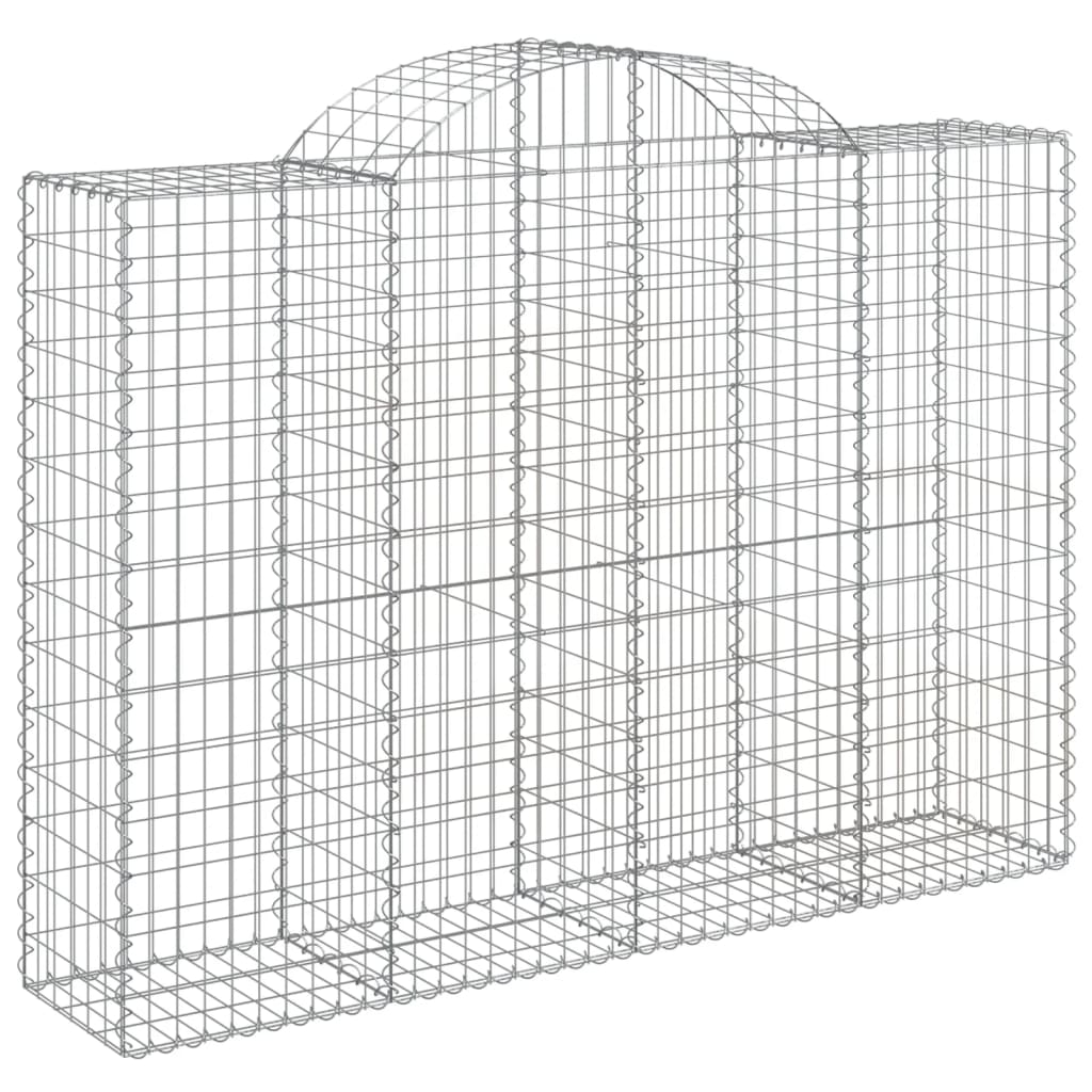 8720845569464_g_en_hd_1 vidaXL Arched Gabion Baskets 3 pcs 200x50x140/160 cm Galvanised Iron - Image 3