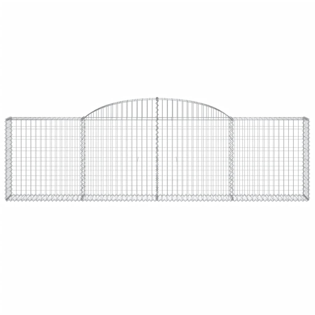 8720845570880_g_en_hd_2 vidaXL Arched Gabion Baskets 4 pcs 300x30x80/100 cm Galvanised Iron - Image 4