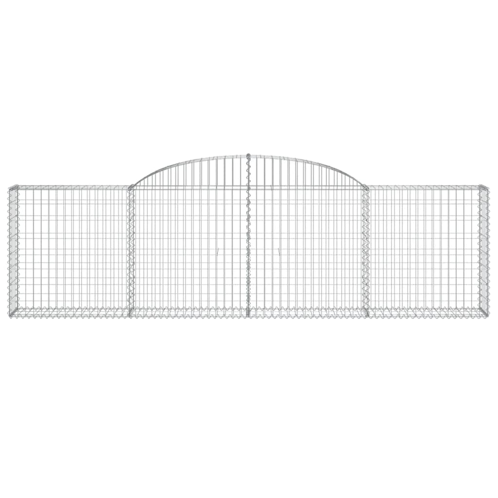 8720845570903_g_en_hd_2 vidaXL Arched Gabion Baskets 6 pcs 300x30x80/100 cm Galvanised Iron - Image 4