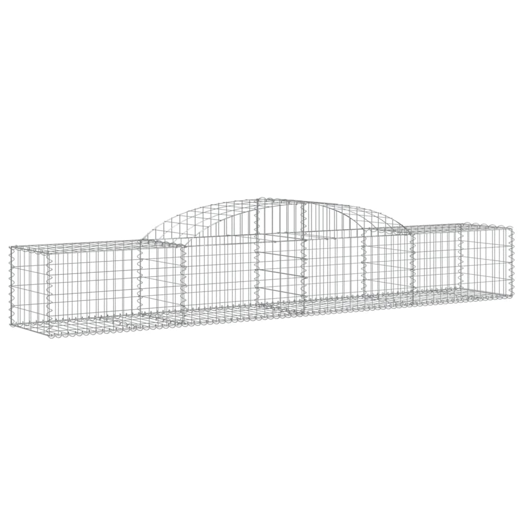 8720845572327_g_en_hd_1 vidaXL Arched Gabion Baskets 4 pcs 300x50x40/60 cm Galvanised Iron - Image 3