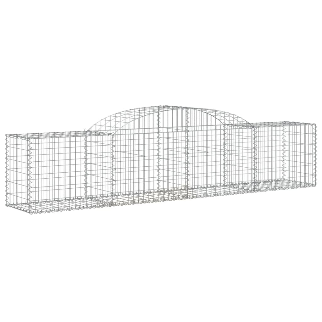 8720845572495_g_en_hd_1 vidaXL Arched Gabion Baskets 3 pcs 300x50x60/80 cm Galvanised Iron - Image 3