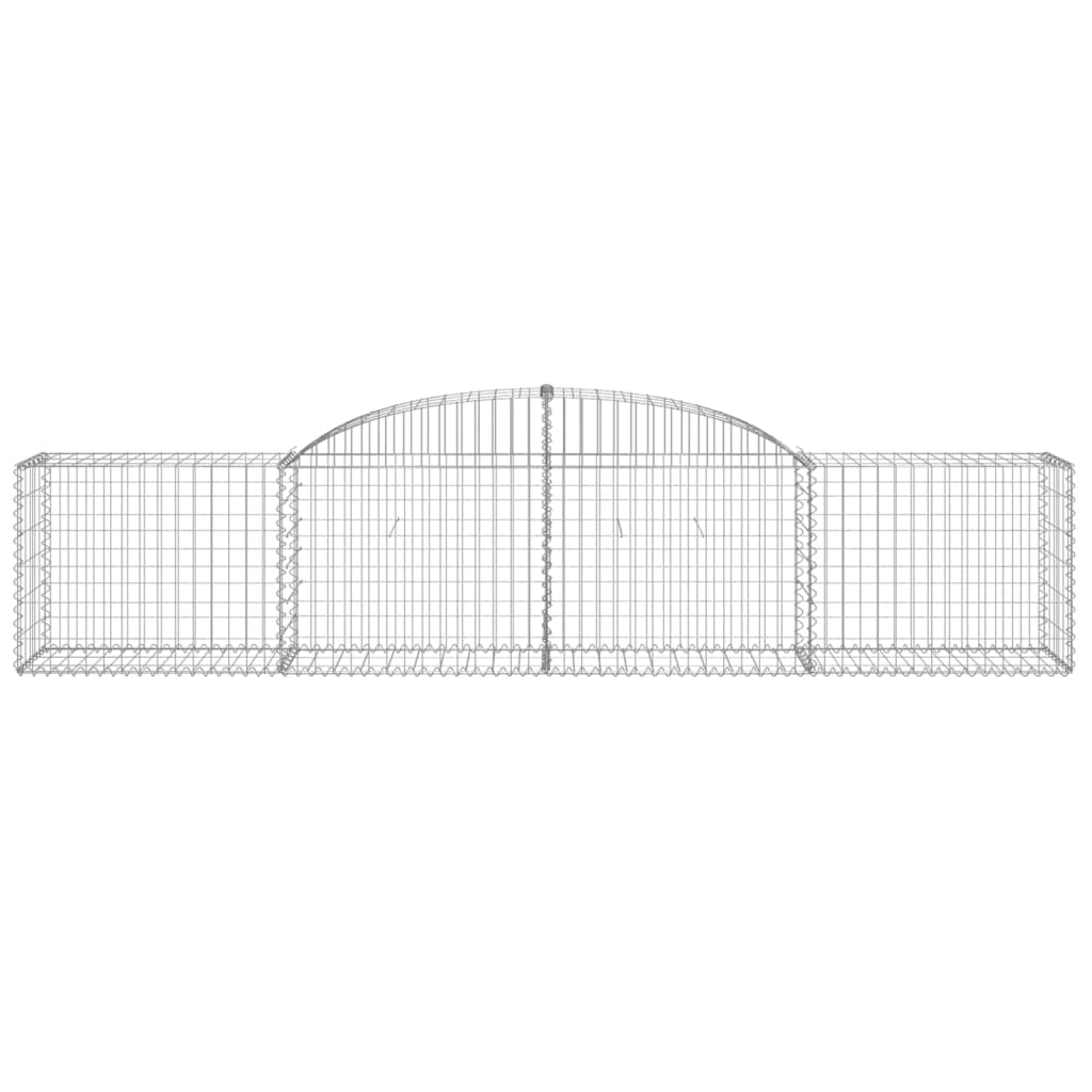 8720845572495_g_en_hd_2 vidaXL Arched Gabion Baskets 3 pcs 300x50x60/80 cm Galvanised Iron - Image 4