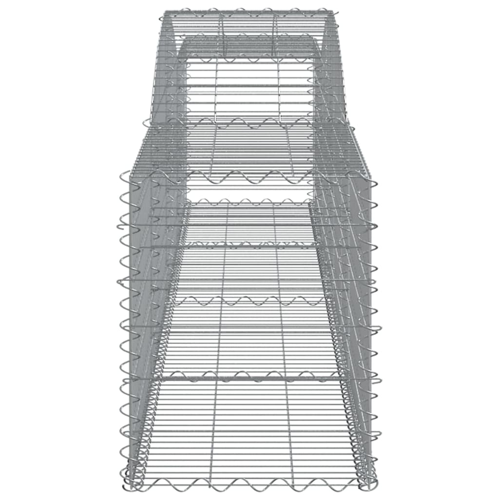8720845575533_g_en_hd_3 vidaXL Arched Gabion Baskets 2 pcs 400x50x60/80 cm Galvanised Iron - Image 5