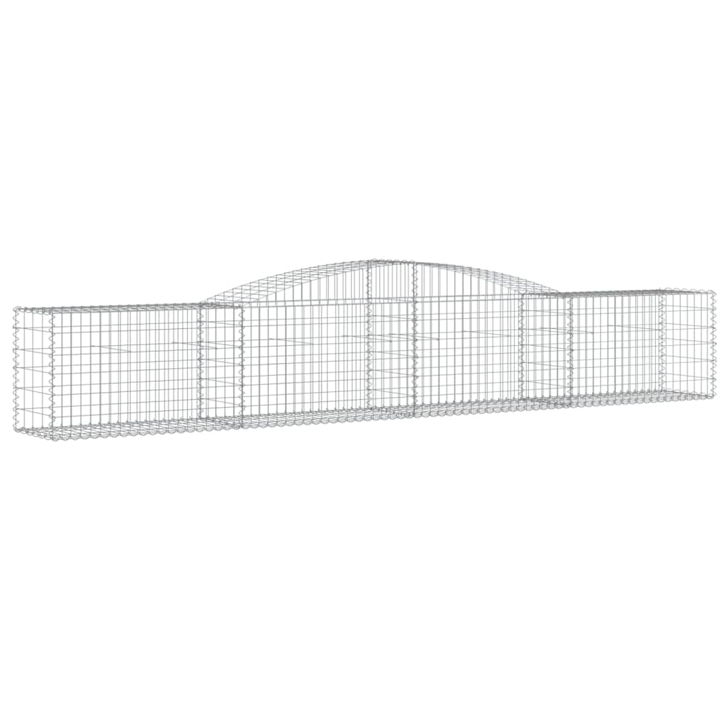 8720845575540_g_en_hd_1 vidaXL Arched Gabion Baskets 3 pcs 400x50x60/80 cm Galvanised Iron - Image 3